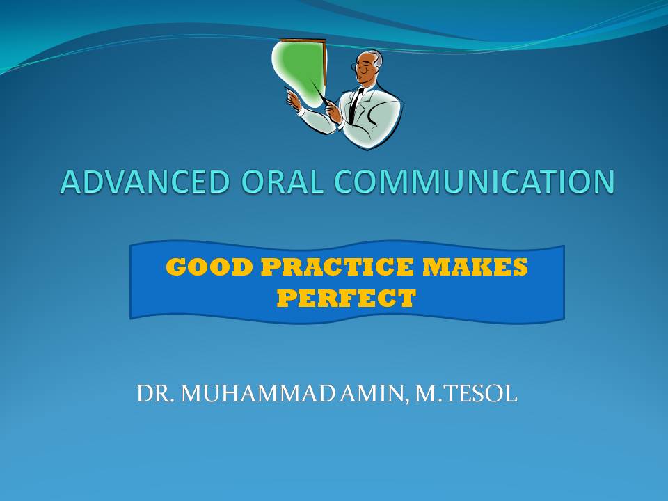 Advanced Oral Communication GSL 2020/2021