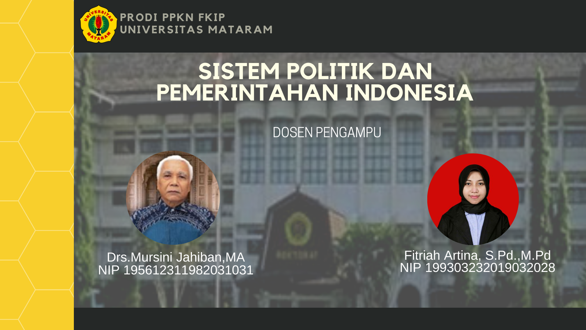SISTEM POLITIK DAN PEMERINTAHAN INDONESIA