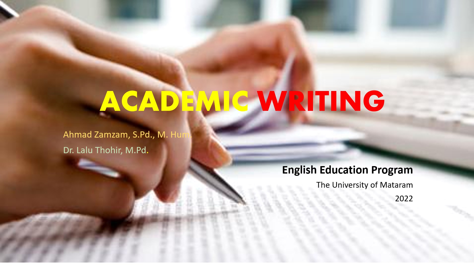 Academic Writing_2022