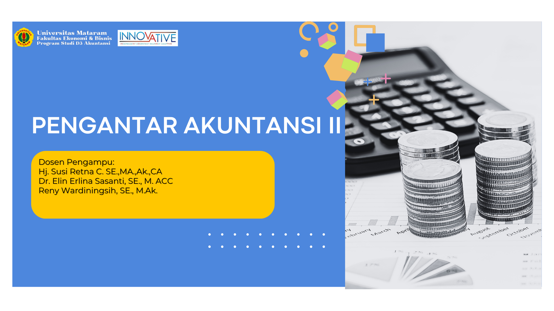 Pengantar Akuntansi II (Genap 2025/2026)